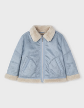 Load image into Gallery viewer, MAYORAL&lt;BR&gt;
Girl Aviator Doble Breasted Jacket&lt;BR&gt;
Blue&lt;BR&gt;
