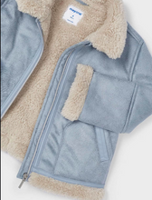 Load image into Gallery viewer, MAYORAL&lt;BR&gt;
Girl Aviator Doble Breasted Jacket&lt;BR&gt;
Blue&lt;BR&gt;
