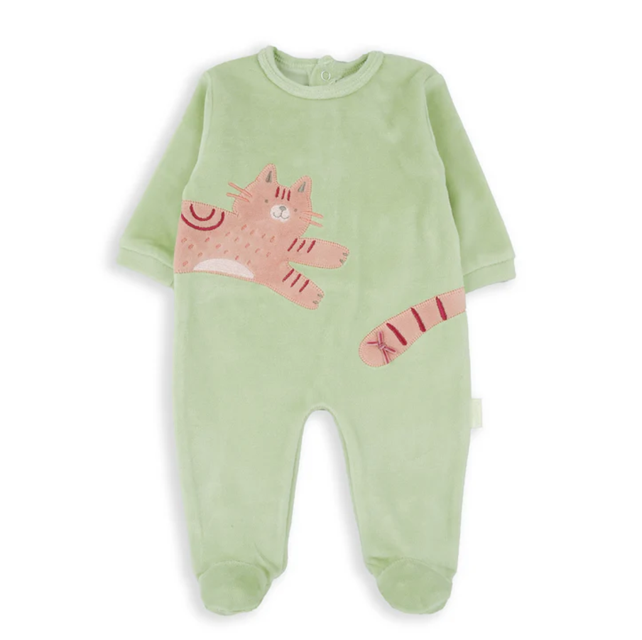 BABYBOL<BR>
Romper<BR>
Green<BR>