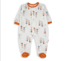 Load image into Gallery viewer, BABYBOL&lt;BR&gt;
Baby Romper Bunny&lt;BR&gt;
Cream/Orange&lt;BR&gt;
