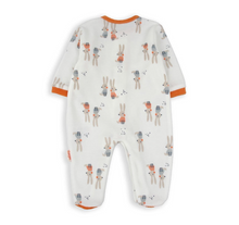 Load image into Gallery viewer, BABYBOL&lt;BR&gt;
Baby Romper Bunny&lt;BR&gt;
Cream/Orange&lt;BR&gt;
