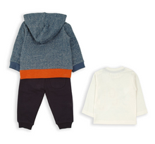 Load image into Gallery viewer, BABYBOL&lt;BR&gt;
3 Piece Set&lt;BR&gt;
Blue/ Orange&lt;BR&gt;
