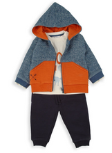 Load image into Gallery viewer, BABYBOL&lt;BR&gt;
3 Piece Set&lt;BR&gt;
Blue/ Orange&lt;BR&gt;
