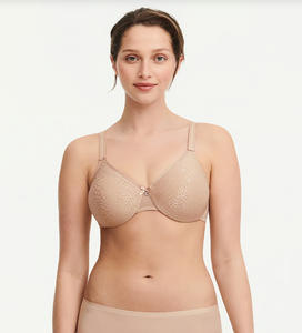 CHANTELLE<BR>
Manifique Covering Molded Bra<BR>
Skin<BR>