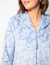 Load image into Gallery viewer, MARLON&lt;BR&gt;
Zip Robe&lt;BR&gt;
Blue&lt;BR&gt;
