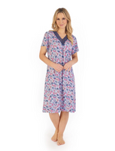 Load image into Gallery viewer, SLENDERELLA&lt;BR&gt;
Supersoft Floral Print Nightdress&lt;BR&gt;
Pink&lt;BR&gt;
