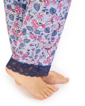 Load image into Gallery viewer, SLENDERELLA&lt;BR&gt;
Supersoft Floral Print Pyjama&lt;BR&gt;
Pink&lt;BR&gt;
