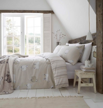 Load image into Gallery viewer, CATHERINE LANSFIELD&lt;BR&gt;
Brush Sheep Quilted Duvet Set&lt;BR&gt;
Natural&lt;BR&gt;
