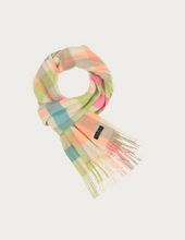 Load image into Gallery viewer, FRAAS &lt;BR&gt;
Cashmink scarf with a small check design &lt;BR&gt;
Multi &lt;BR&gt;
