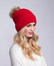 Load image into Gallery viewer, PIA ROSSINI&lt;BR&gt;
Alora Hat&lt;BR&gt;
Red&lt;BR&gt;
