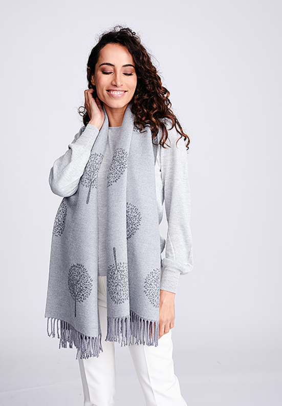 PIA ROSSINI<BR>
Larissa Scarf<BR>
Grey<BR>