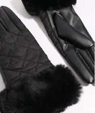 Load image into Gallery viewer, PIA ROSSINI&lt;BR&gt;
Remington Rain Proof Gloves&lt;BR&gt;
Black&lt;BR&gt;
