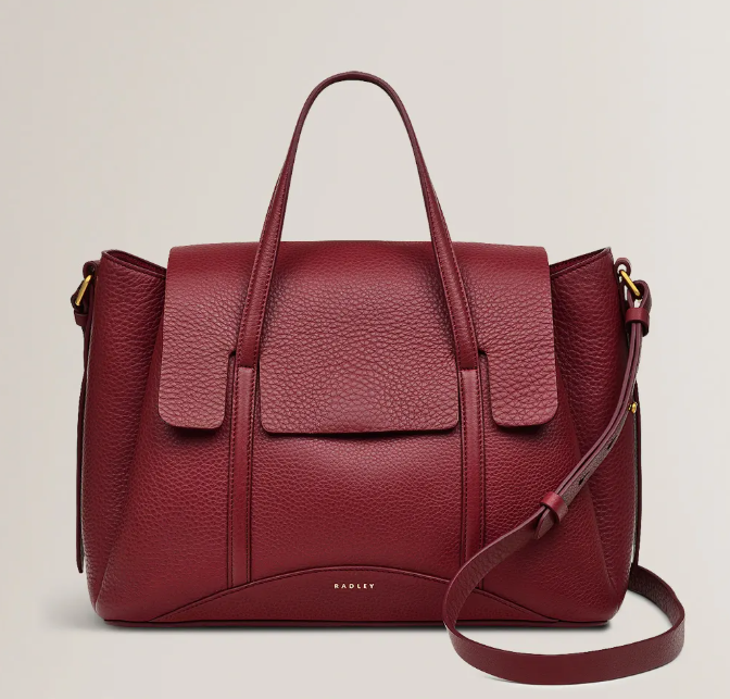 RADLEY LONDON<BR>
The Chancery Bag<BR>
Cranberry<BR>