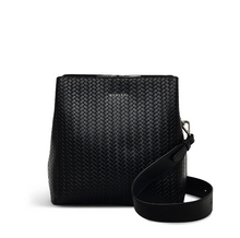 Load image into Gallery viewer, RADLEY LONDON&lt;BR&gt;
Dukes Place Handbag Compartment Weave&lt;BR&gt;
Black&lt;BR&gt;
