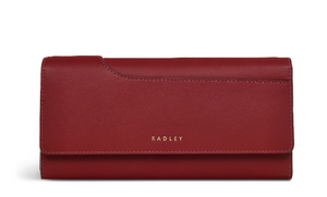 RADLEY LONDON<BR>
Evenfall Large Pockets 2.0 Purse<BR>
Cranberry<BR>