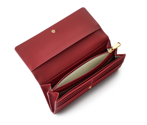 RADLEY LONDON<BR>
Evenfall Large Pockets 2.0 Purse<BR>
Cranberry<BR>