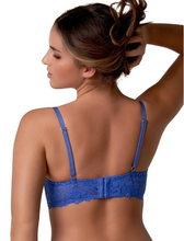 Load image into Gallery viewer, AFTER EDEN&lt;BR&gt;
Padded Long Bra Mayra&lt;BR&gt;
Dazzling Blue&lt;BR&gt;
