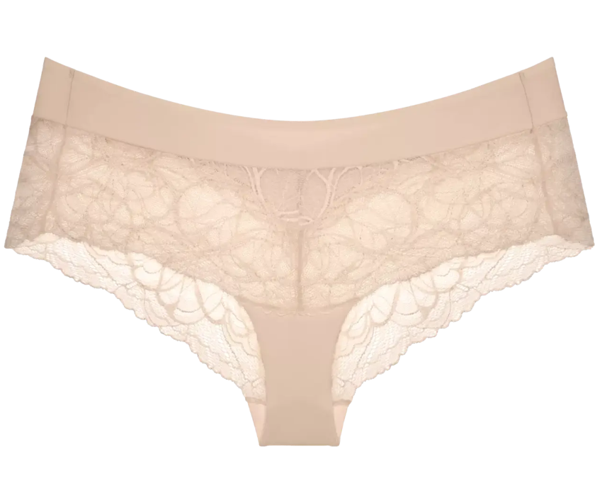 TRIUMPH<BR>
Makeup Illusion Lace Shorty<BR>
Ivory<BR>