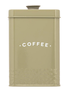 ARTISAN STREET<BR>
Coffee Canister<BR>
Moss<BR>