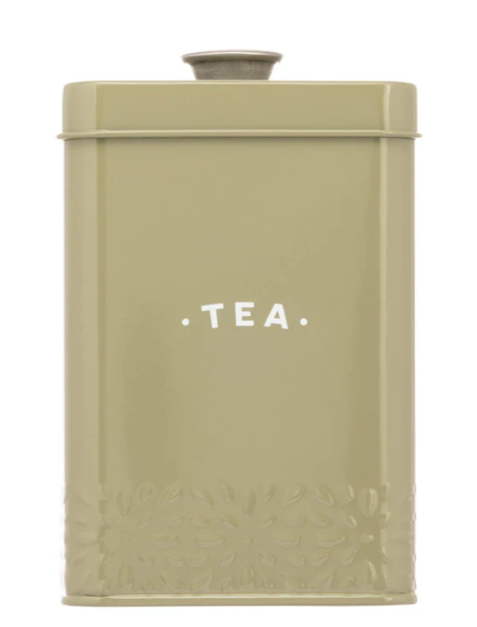 ARTISAN STREET<BR>
Tea Canister<BR>
Moss<BR>