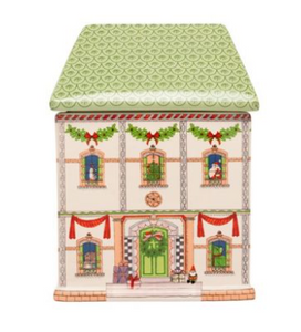 CATH KIDSTON<BR>
Xmas House Storage Jar<BR>