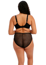 Load image into Gallery viewer, ELOMI LINGERIE&lt;BR&gt;
Lucie Stretch Plunge Bra&lt;BR&gt;
Pale Blush, Black&lt;BR&gt;
