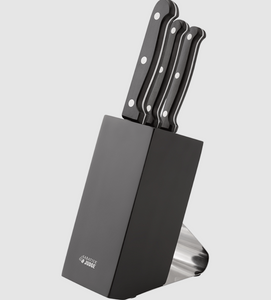 JUDGE<BR>
3 Piece Knife Block Set<BR>
Black<BR>