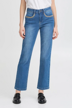 Load image into Gallery viewer, FRANSA&lt;BR&gt;
Fridae Pam Jeans&lt;BR&gt;
Blue&lt;BR&gt;
