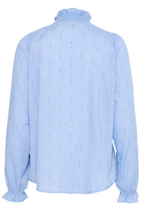 FRANSA<BR>
Popla Shirt<BR>
Azure<BR>