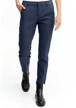 Load image into Gallery viewer, FRANSA&lt;BR&gt;
Tessa Vita Trouser&lt;BR&gt;
Navy, Cream&lt;BR&gt;
