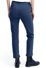 Load image into Gallery viewer, FRANSA&lt;BR&gt;
Tessa Vita Trouser&lt;BR&gt;
Navy, Cream&lt;BR&gt;
