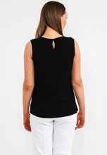 Load image into Gallery viewer, SASSY&lt;BR&gt;
Sleeveless Top&lt;BR&gt;
Black&lt;BR&gt;
