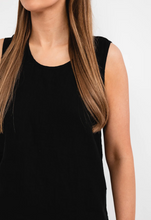 Load image into Gallery viewer, SASSY&lt;BR&gt;
Sleeveless Top&lt;BR&gt;
Black&lt;BR&gt;
