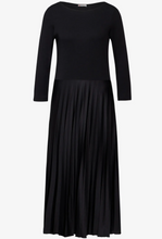 Load image into Gallery viewer, STREET ONE&lt;BR&gt;
Midi Dress&lt;BR&gt;
Black&lt;BR&gt;
