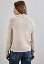 Load image into Gallery viewer, STREET ONE&lt;BR&gt;
Polo Cardigan&lt;BR&gt;
Beige&lt;BR&gt;
