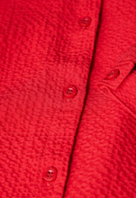 Load image into Gallery viewer, STREET ONE&lt;BR&gt;
Structured Blouse Embroidery&lt;BR&gt;
Red&lt;BR&gt;
