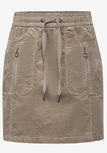 Load image into Gallery viewer, STREET ONE&lt;BR&gt; 
Cord Skirt&lt;BR&gt;
Beige&lt;BR&gt;
