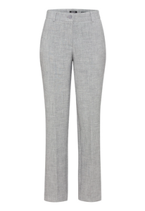 OLSEN<BR>
Mona Straight Jeans<BR>
Grey<BR>