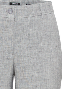 OLSEN<BR>
Mona Straight Jeans<BR>
Grey<BR>