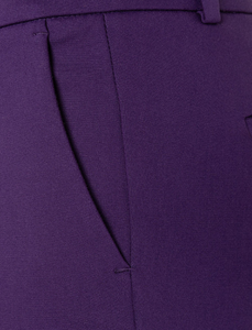 MORE AND MORE<BR>
Suit Trousers<BR>
Purple<BR>