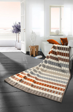 Load image into Gallery viewer, BIEDERLACK&lt;BR&gt;
Hanley Stripe Throw 140 x 180&lt;BR&gt;
