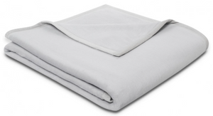 BIEDERLACK<BR>
Unicolor Blanket 220 x 240<BR>
Silver, Natural<BR>