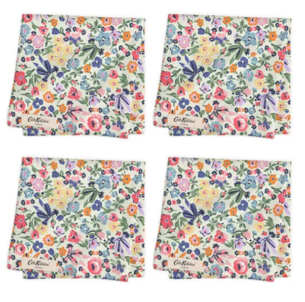 CATH KIDSTON<BR>
Harmony Ditsy x 4 Napkins<BR>