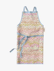 CATH KIDSTON<BR>
Painted Table Cotton Apron<BR>