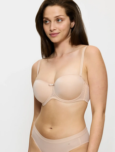 TRIUMPH<BR>
Beauty-Full Essential Wireless Bra<BR>
Skin<BR>