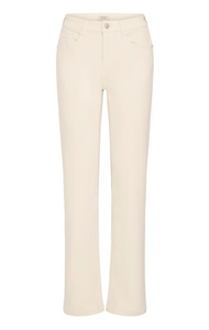 FRANSA<BR>
Luxe Elli Jeans<BR>
Cream<BR>