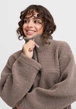 Load image into Gallery viewer, FRANSA&lt;BR&gt;
Mikala Teddy Fleece&lt;BR&gt;
Brindle
