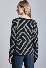 Load image into Gallery viewer, STREET ONE&lt;BR&gt;
Jacquard Knit &lt;BR&gt;
Multi&lt;BR&gt;
