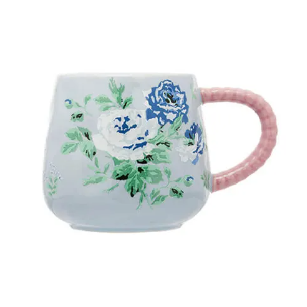 CATH KIDSTON<BR>
Archive Rose Billy Mug<BR>
Blue<BR>