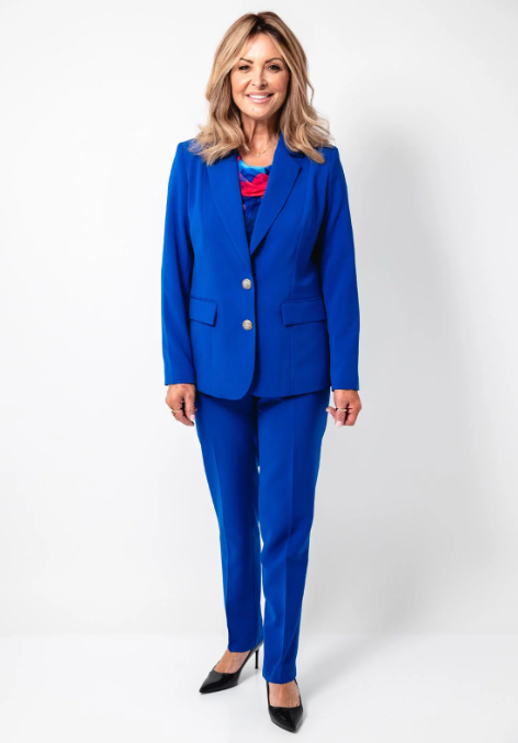 AVALON<BR>
Dolores Blazer<BR>
Royal Blue<BR>